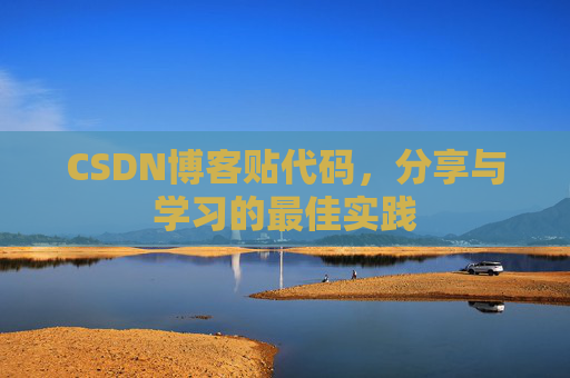 CSDN博客贴代码，分享与学习的最佳实践